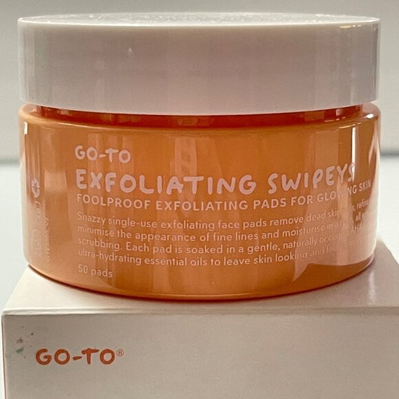 Go-To BNIB Single Use Natural Solution Lactic Acid Exfoliating Swipeys EXP 2022 - Picture 6 of 10